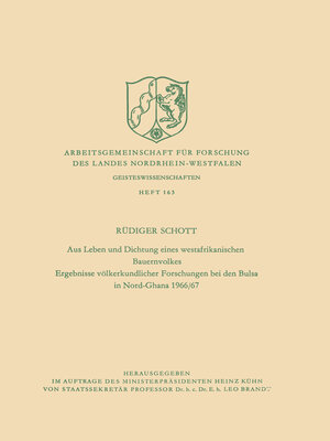 cover image of Aus Leben und Dichtung eines westafrikanischen Bauernvolkes